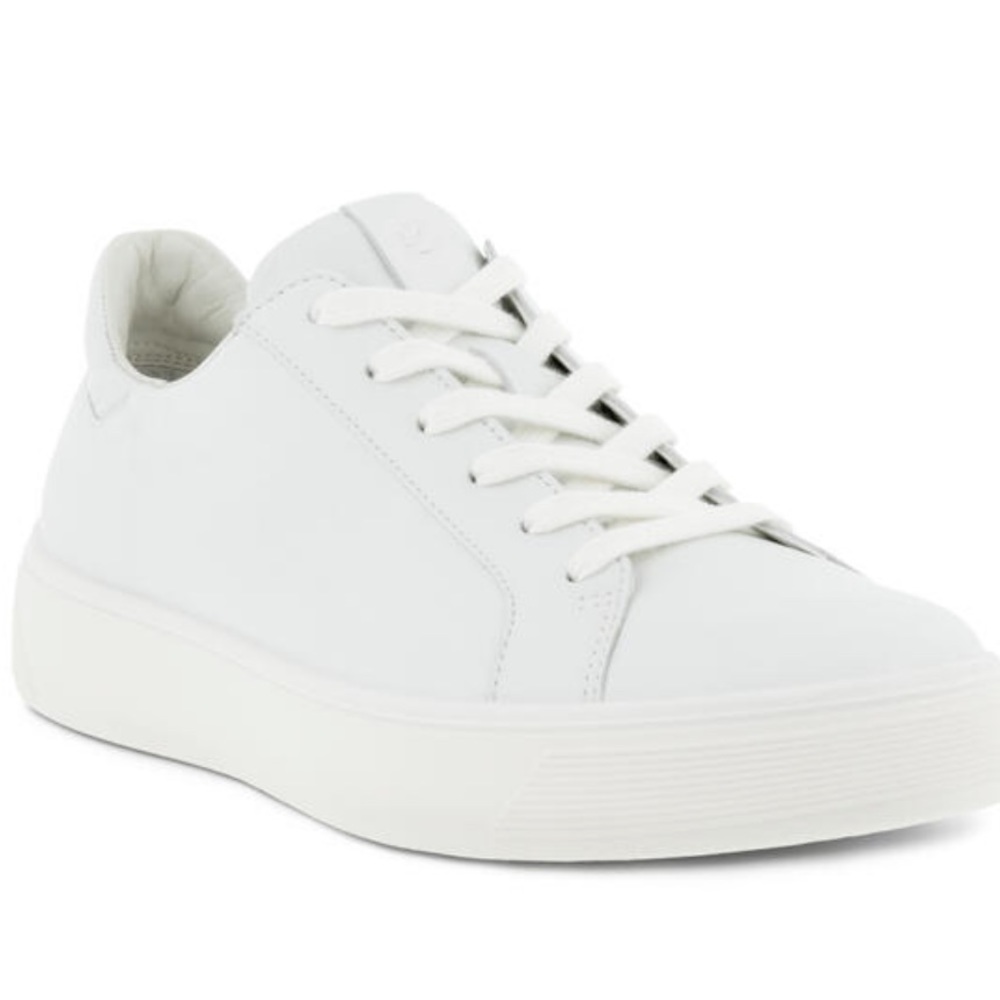 ECCO STREET TRAY WOMENS SNEAKER LEATHER 👟